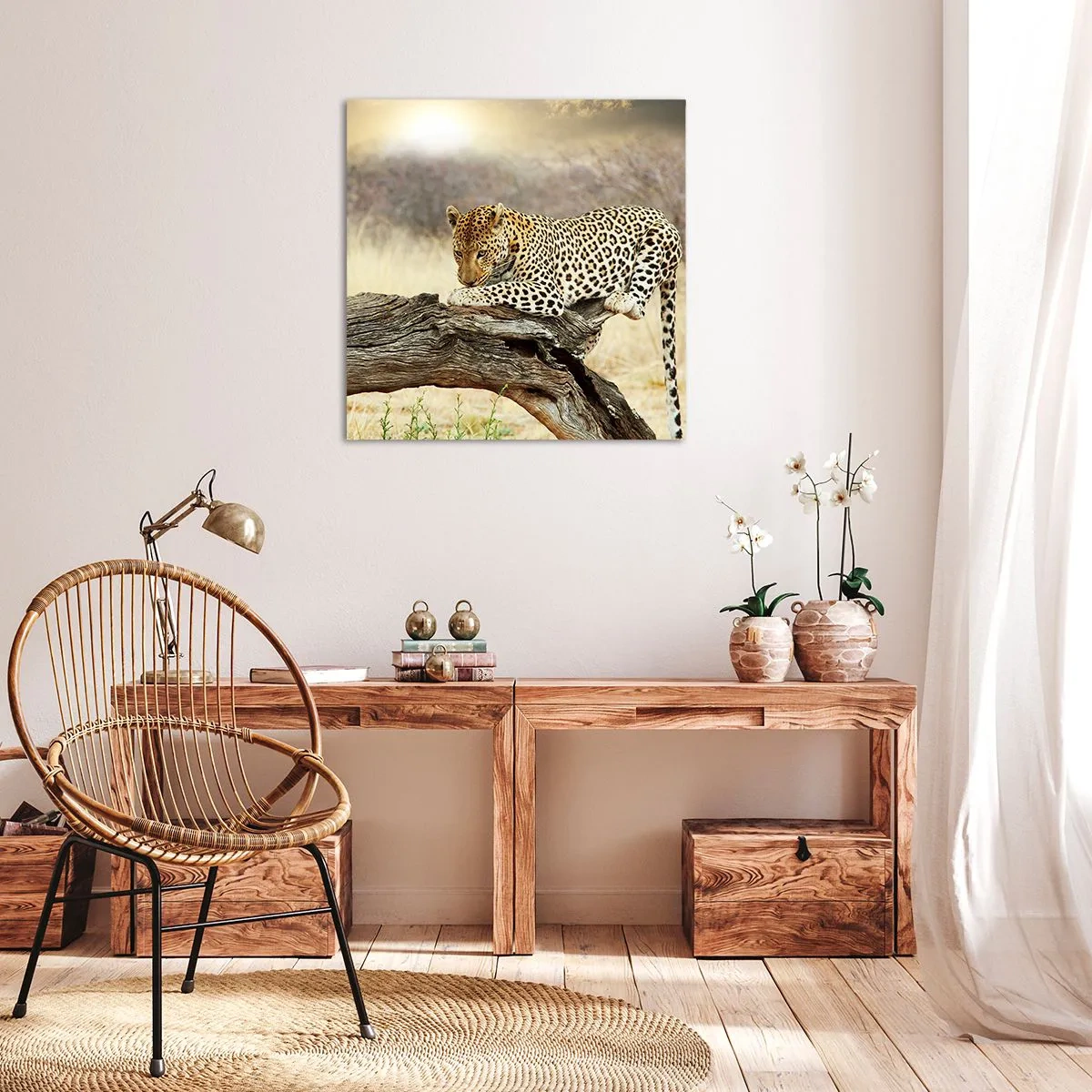 Lærredstryk - Billede på lærred - Jeg går min egen vej - 30x30 cm