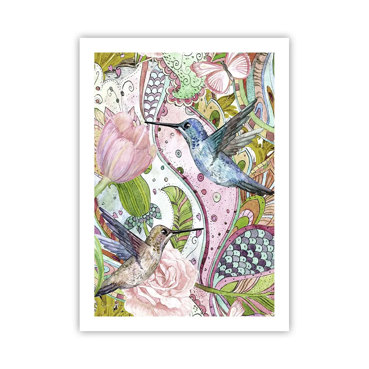 Plakat - Forviklet i vinstokkene - 50x70 cm