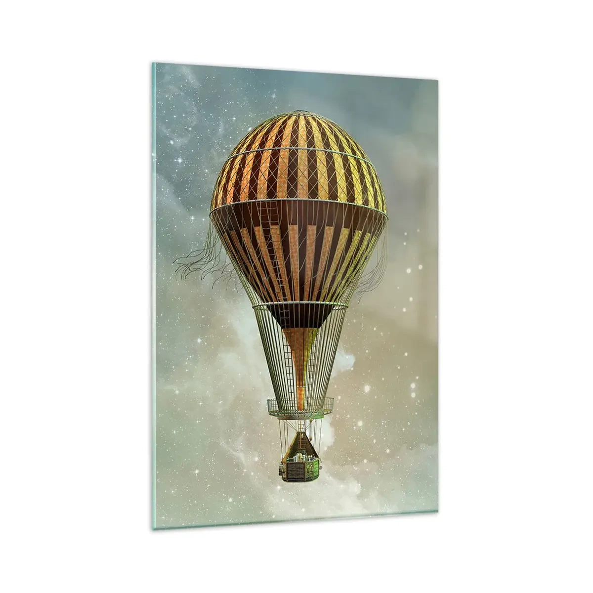 Billede på glas - Banebrydende flyvninger - 80x120 cm