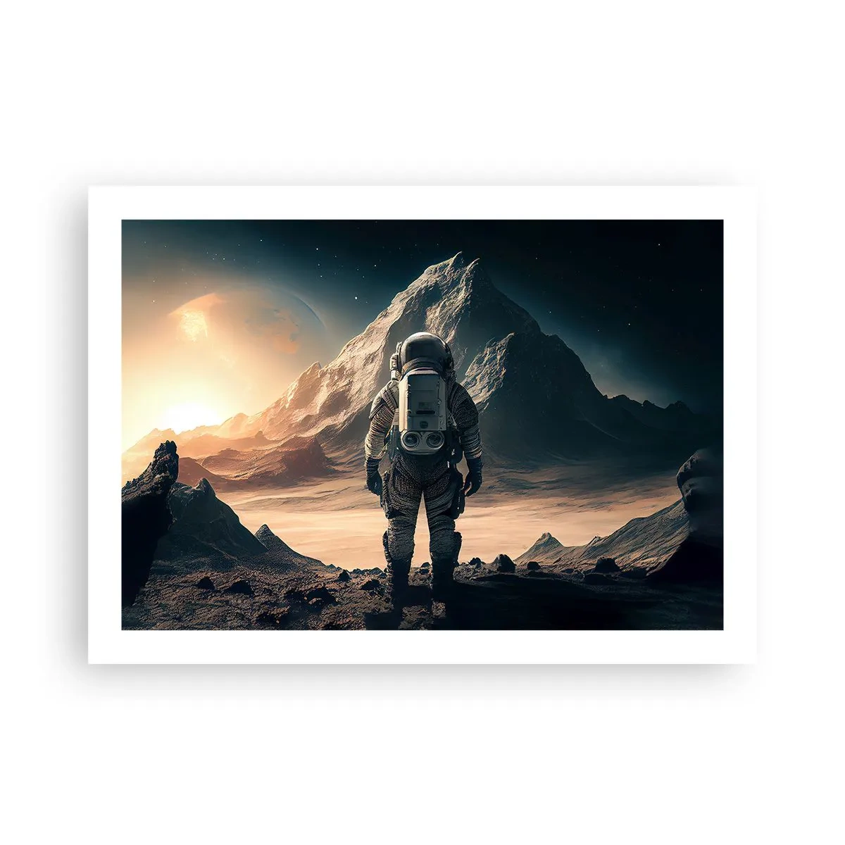 Plakat - En ny udfordring - 70x50 cm