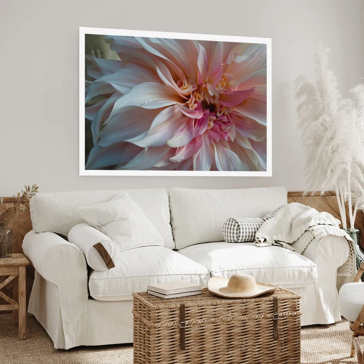 Plakat - Blomstrende friskhed - 91x61 cm