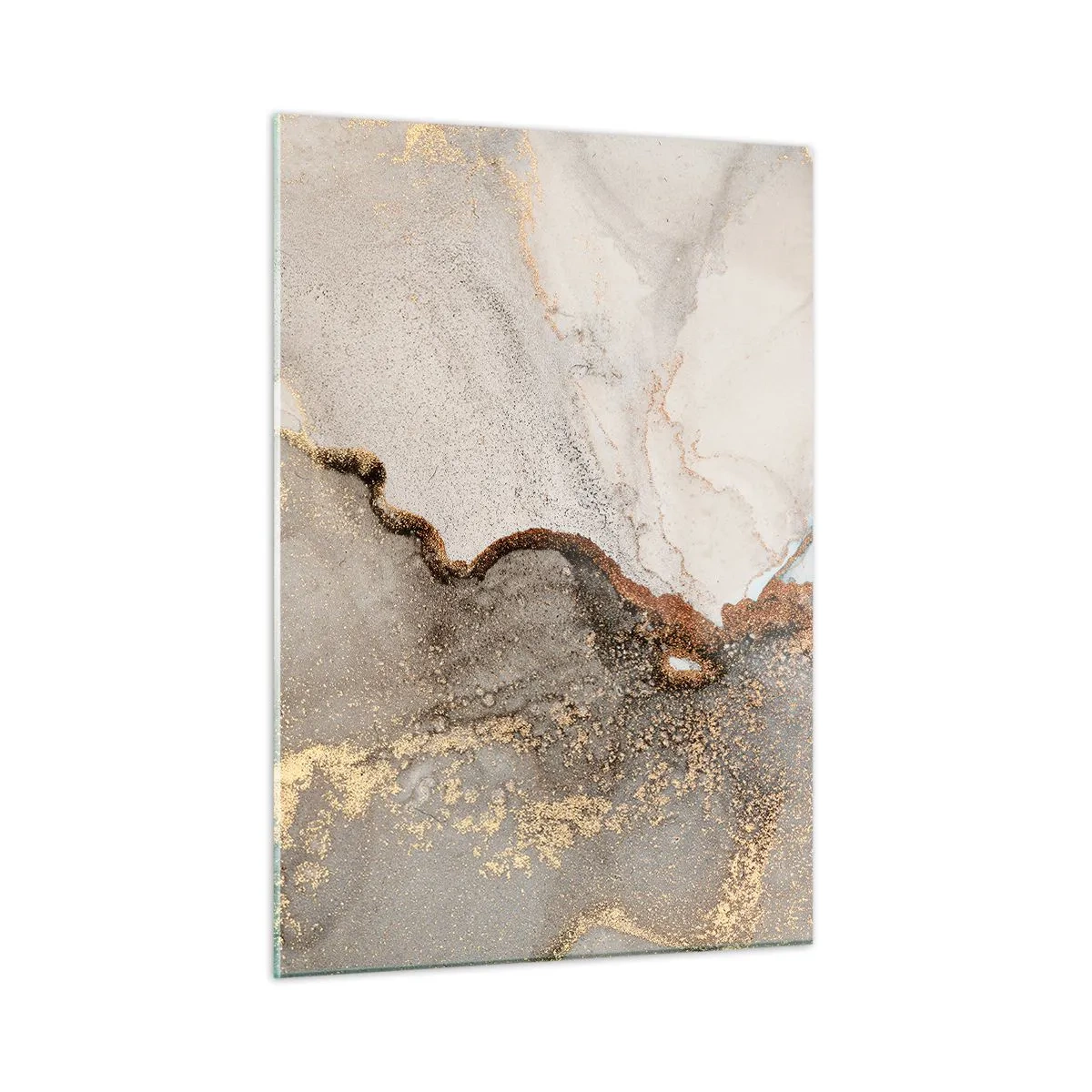 Billede på glas - På farvegrænsen - 50x70 cm