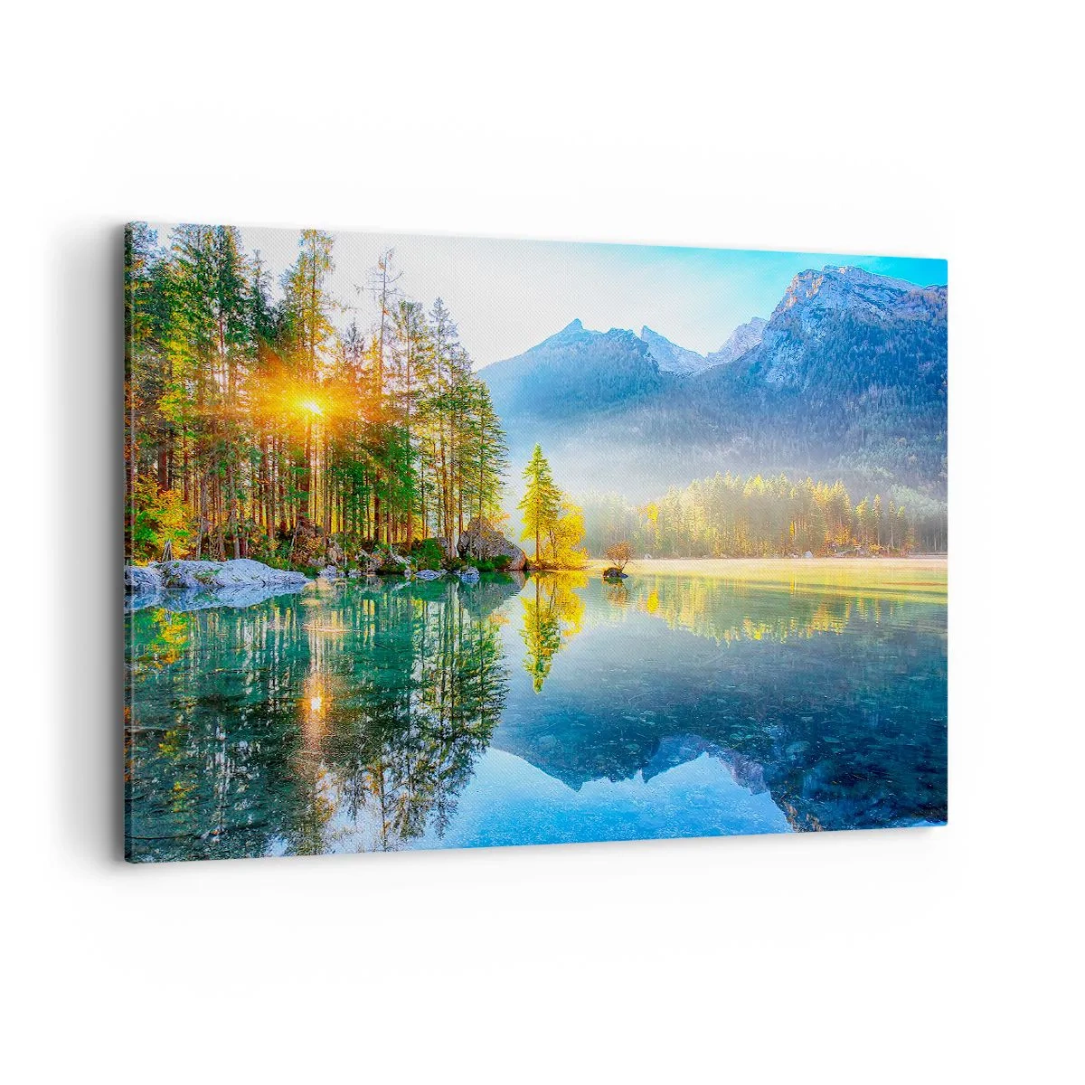 Lærredstryk - Billede på lærred - Majestæt og sødme - 100x70 cm