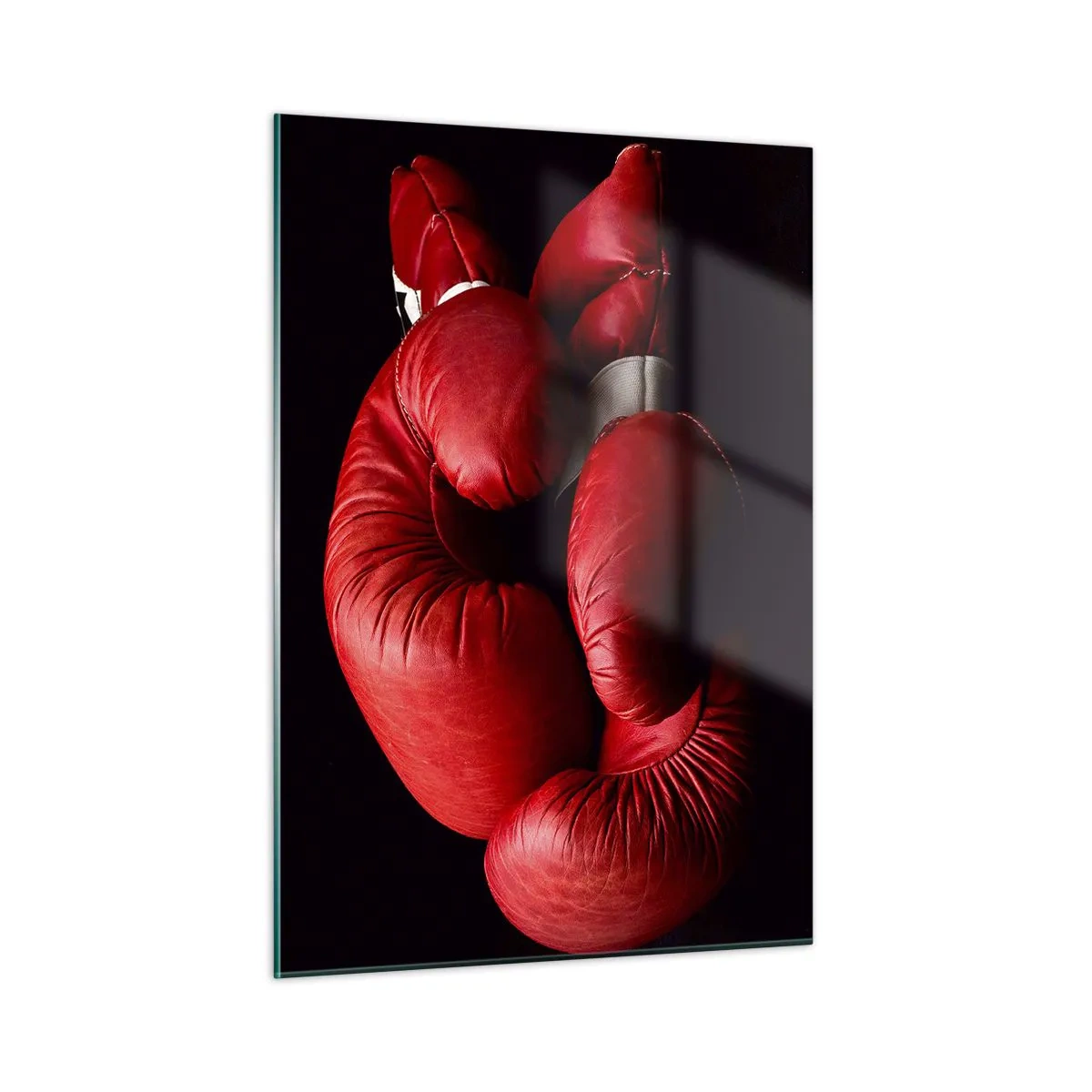 Billede på glas - Kampens spænding bag os - 50x70 cm