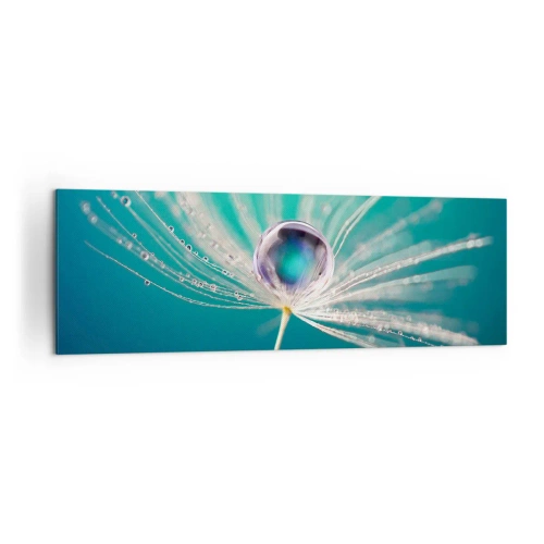 Lærredstryk - Billede på lærred - Mystisk øjeblik - 160x50 cm