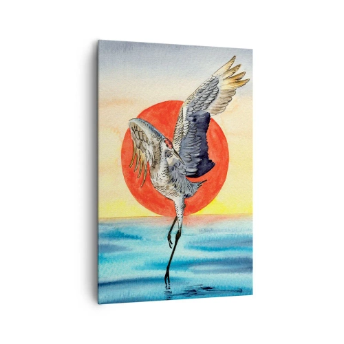 Lærredstryk - Billede på lærred - Tid til at gå tilbage - 80x120 cm