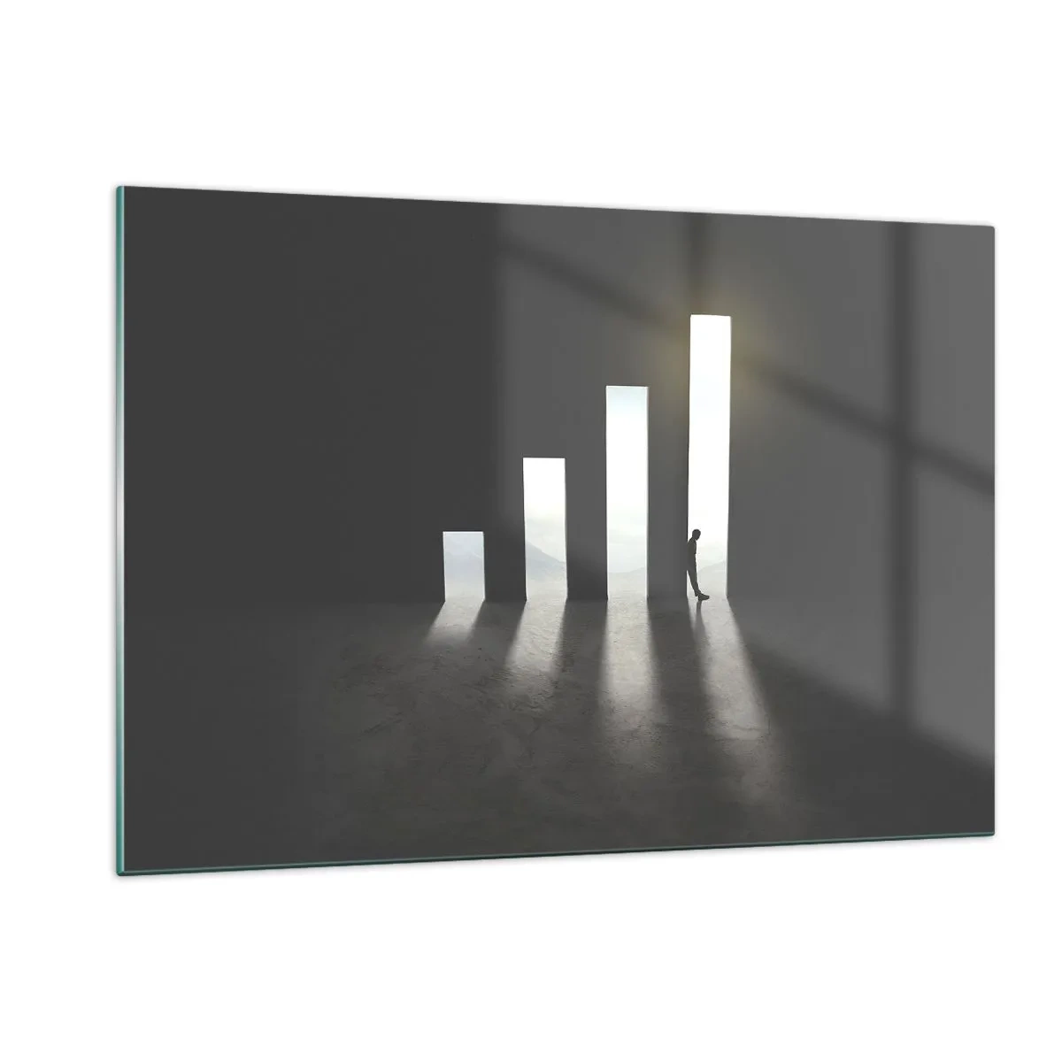 Billede på glas - Succes - et indtryk - 120x80 cm