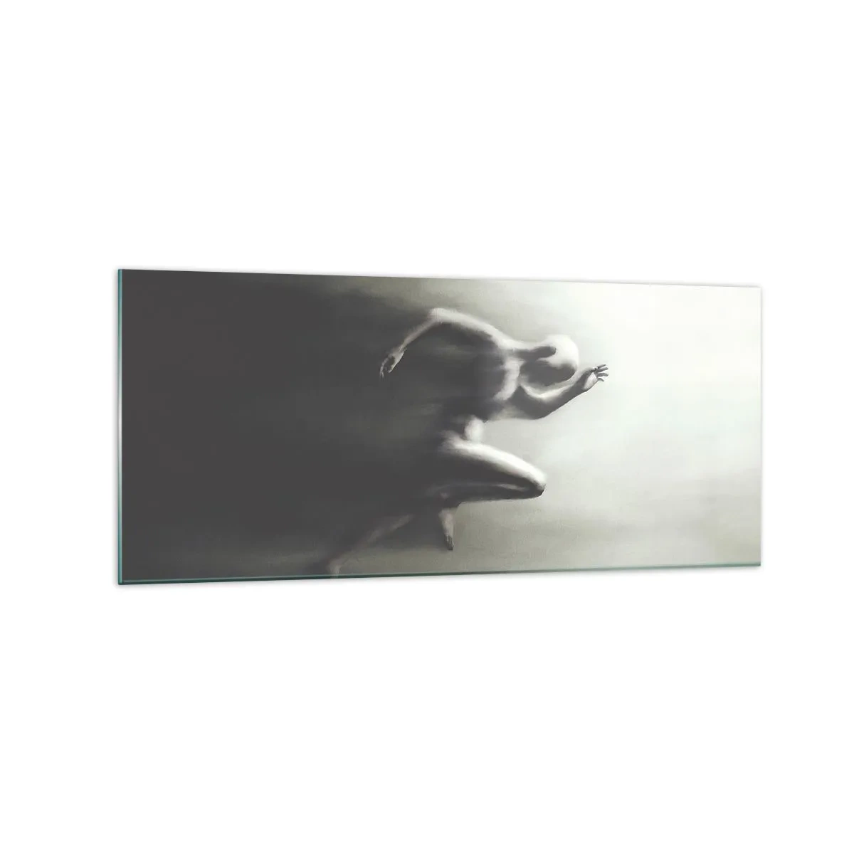 Billede på glas - Ustoppelig - 120x50 cm