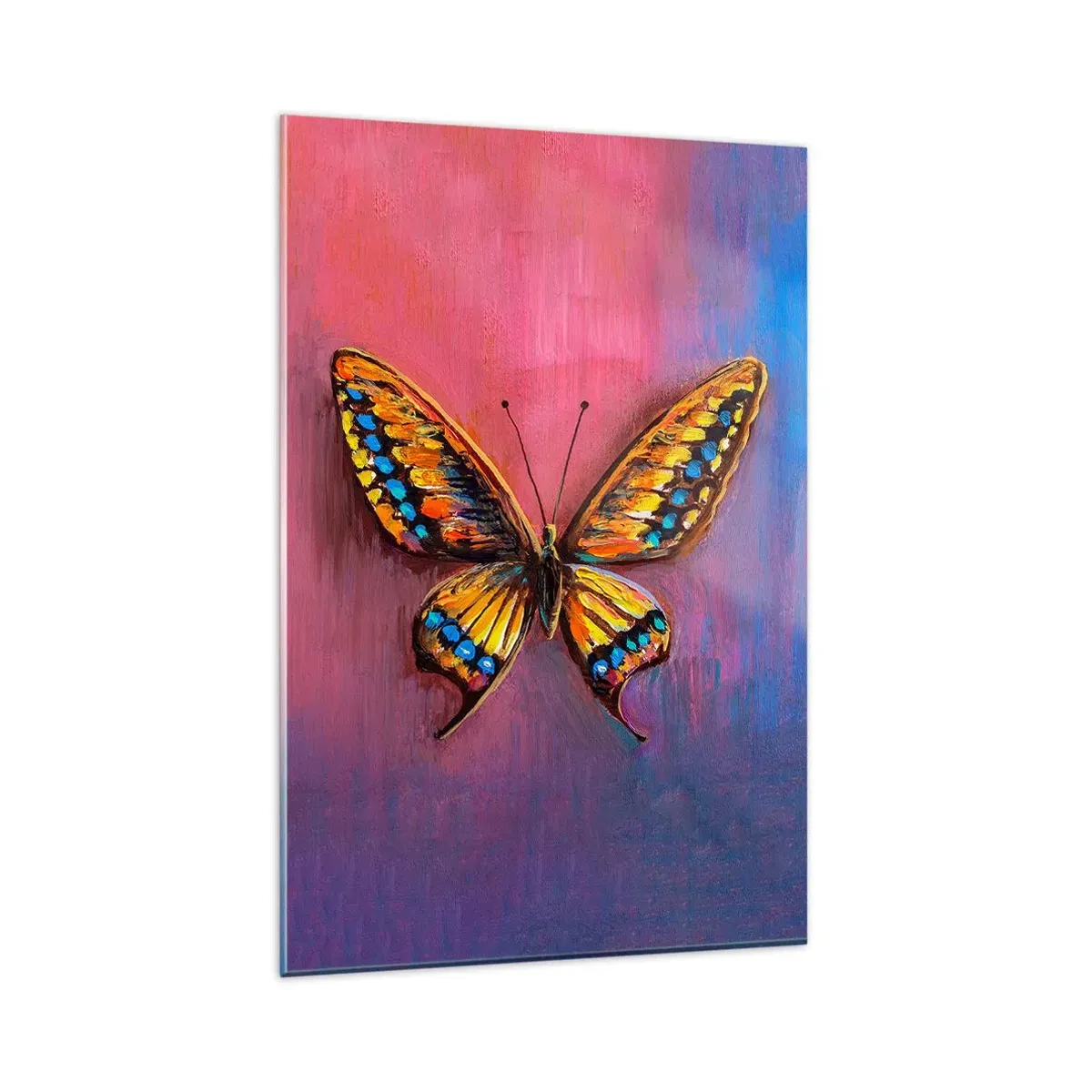 Billede på glas - Naturens juvel - 80x120 cm