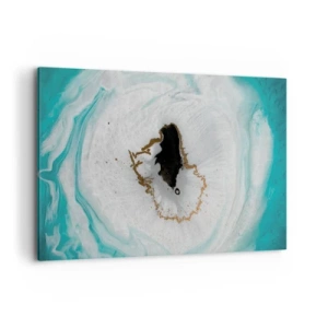 Lærredstryk - Billede på lærred - Kom indenfor - 120x80 cm