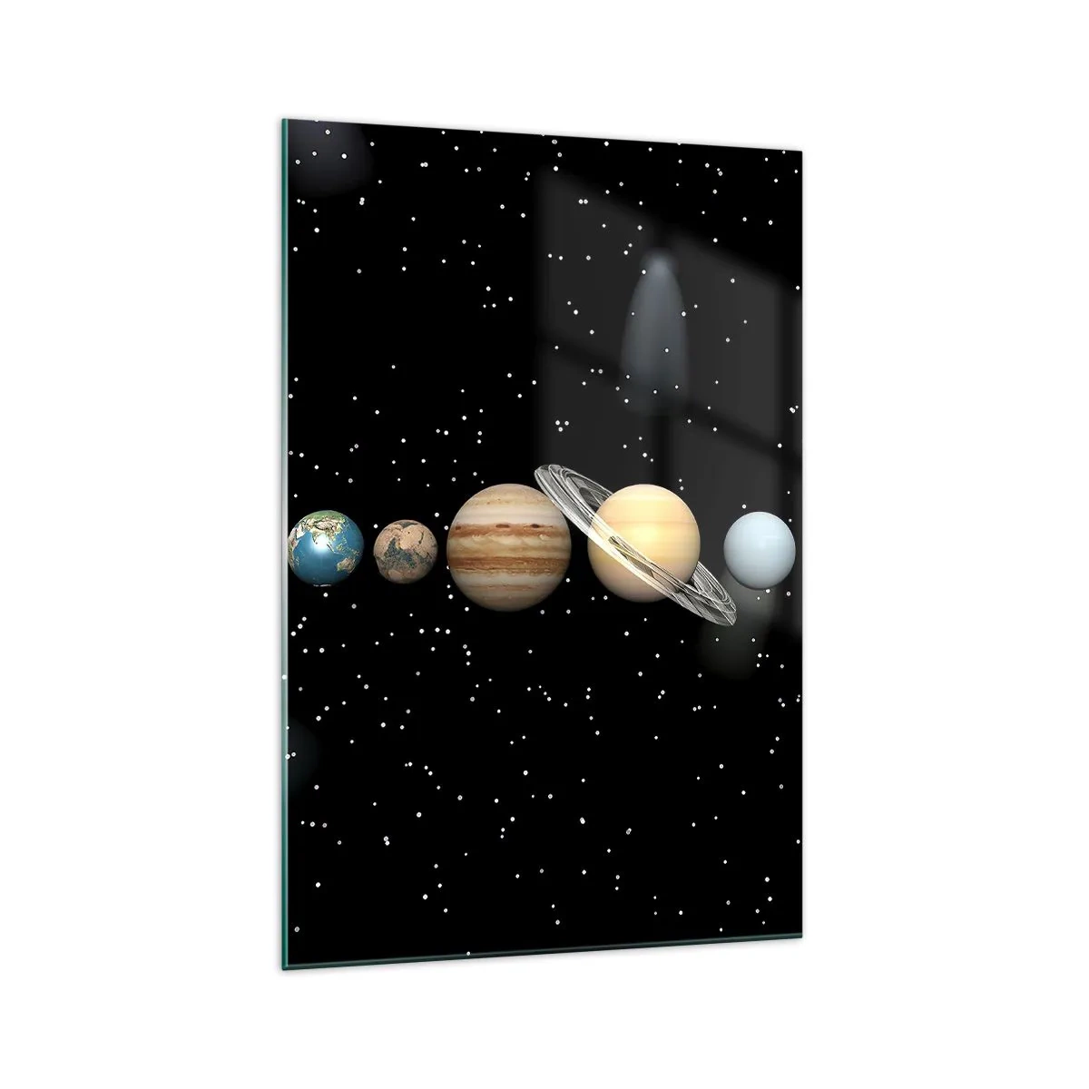 Billede på glas - Og planeterne er ved at blive skøre, ved at blive skøre.... - 70x100 cm