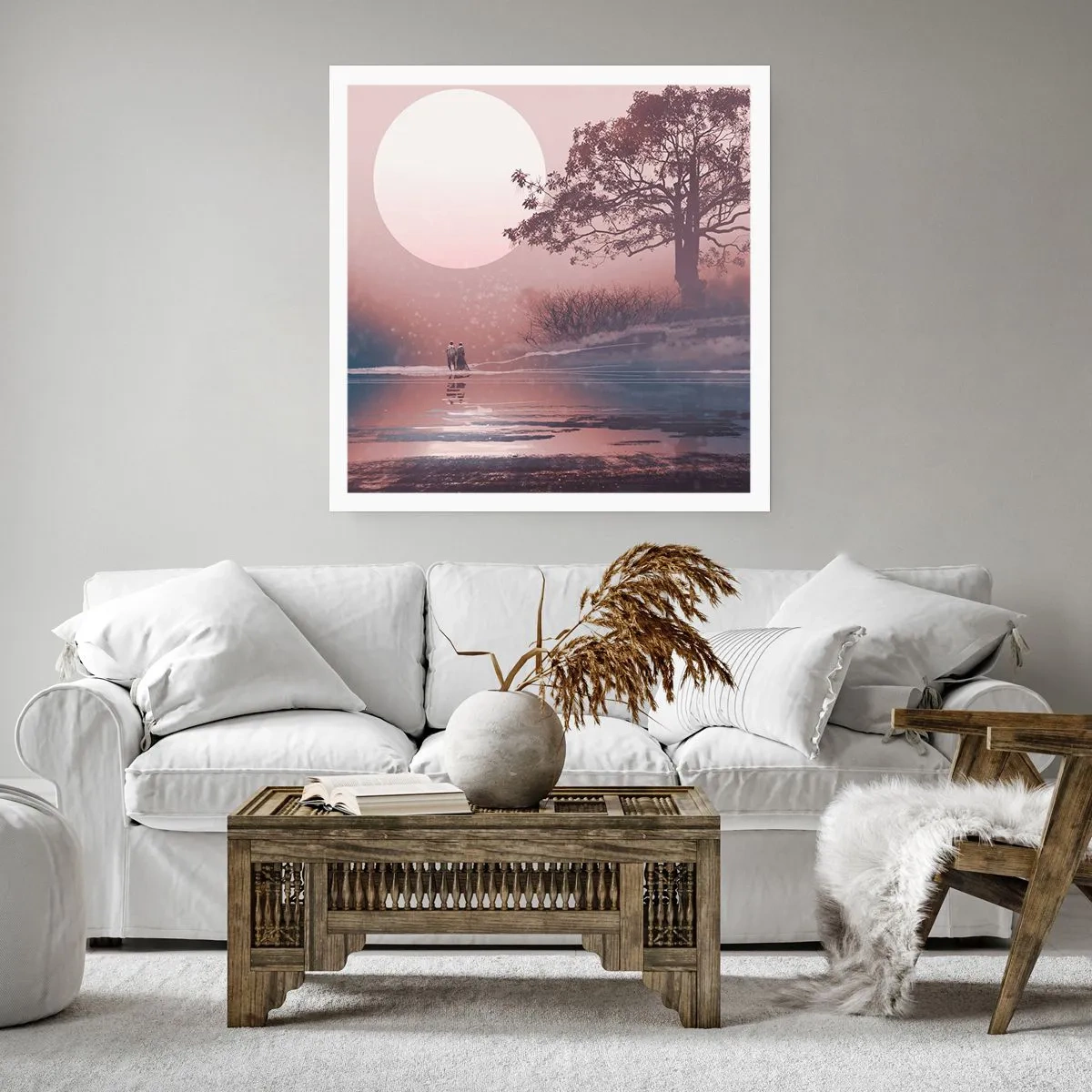 Plakat - Natlige mærkværdigheder - 60x60 cm