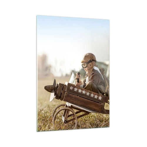 Billede på glas - Start mod drømmen - 50x70 cm