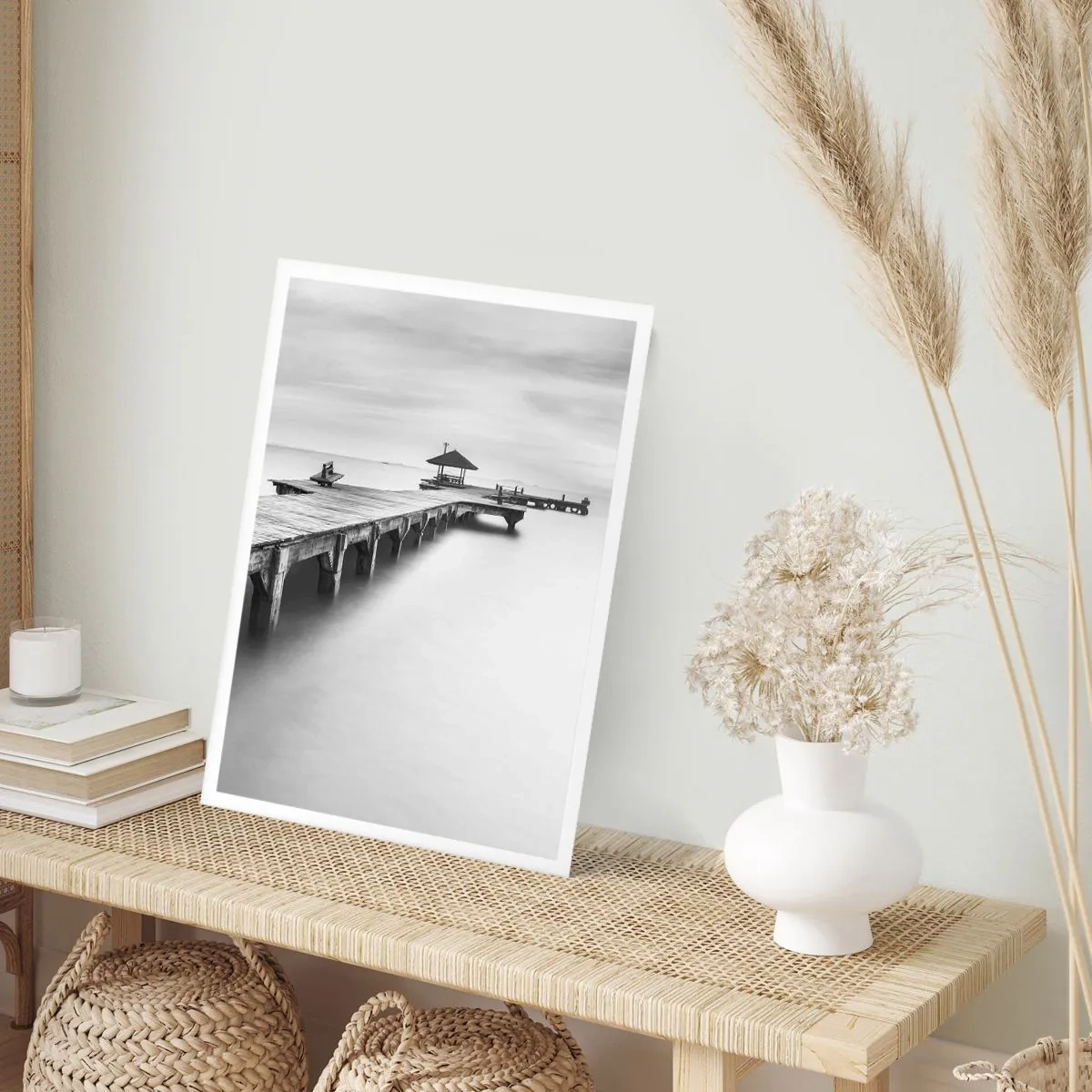 Plakat - Ind i det fjerne - 40x50 cm