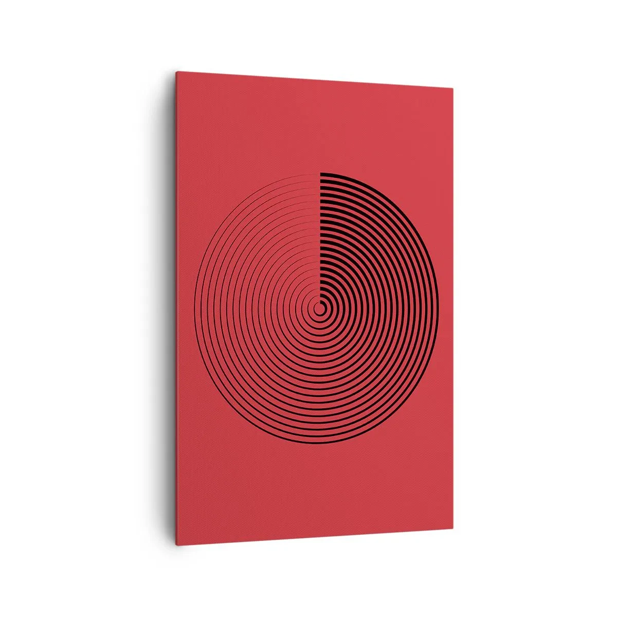 Lærredstryk - Billede på lærred - Cirkulær bevægelse - 80x120 cm