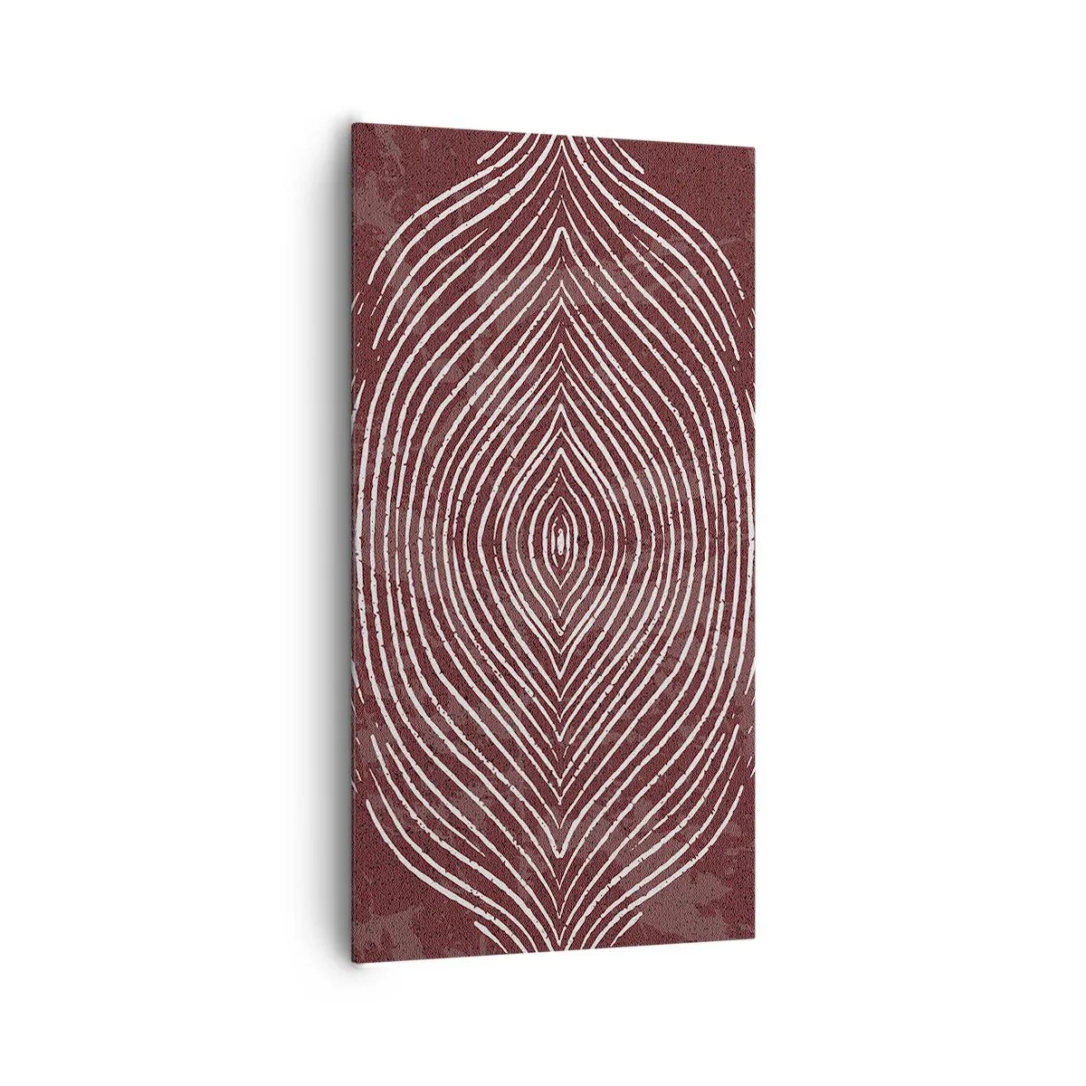 Lærredstryk - Billede på lærred - Rummet taler - 65x120 cm