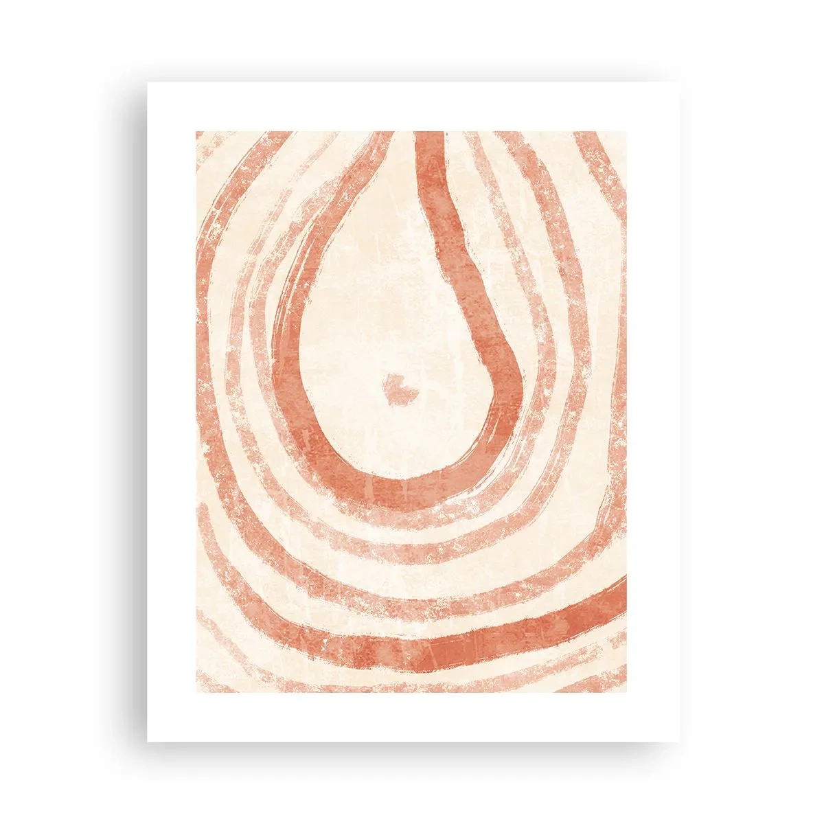 Plakat - Koralcirkler - komposition - 40x50 cm