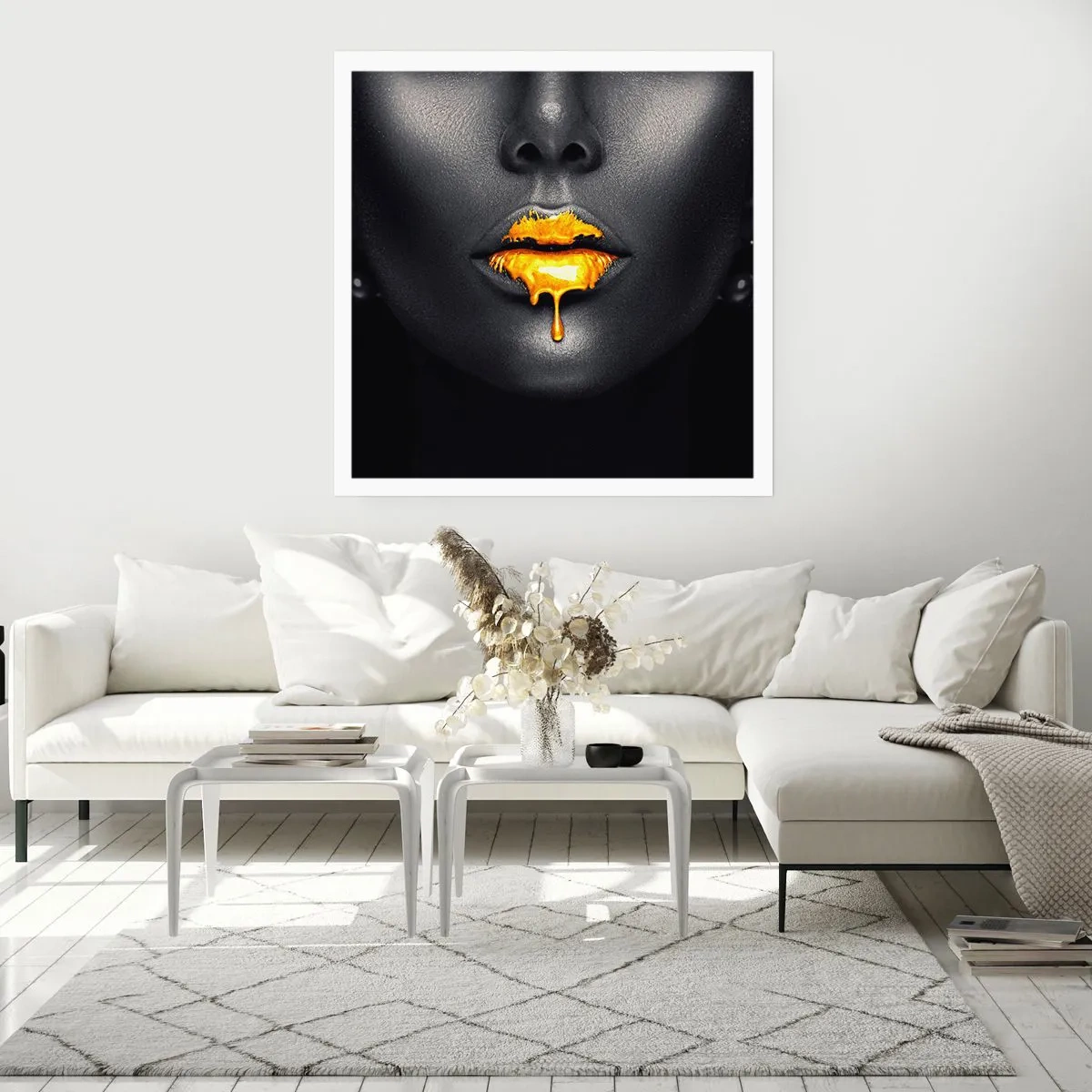 Plakat - Gyldenmund - 60x60 cm