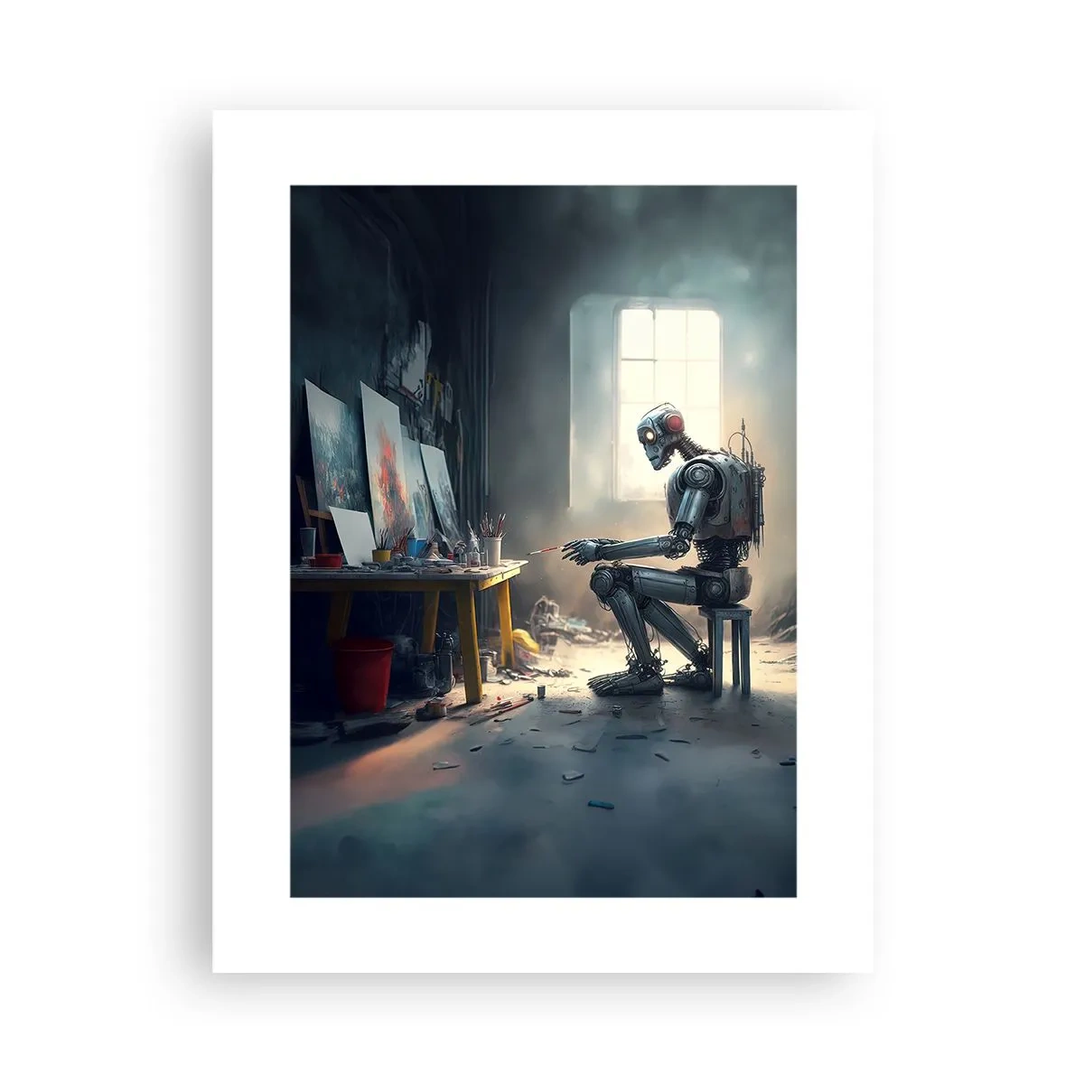 Plakat - Den skabende handling - 30x40 cm