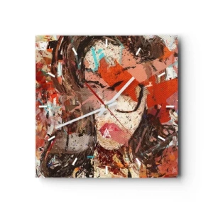 Vægur, Uret - Ingen ved, hvordan du virkelig er - 30x30 cm