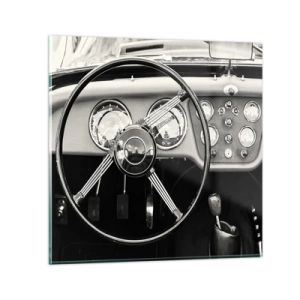 Billede på glas - En drøm for samlere - 30x30 cm