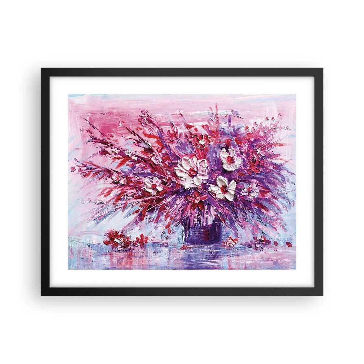 Plakat i sort ramme - Uskyld og lidenskab - 50x40 cm