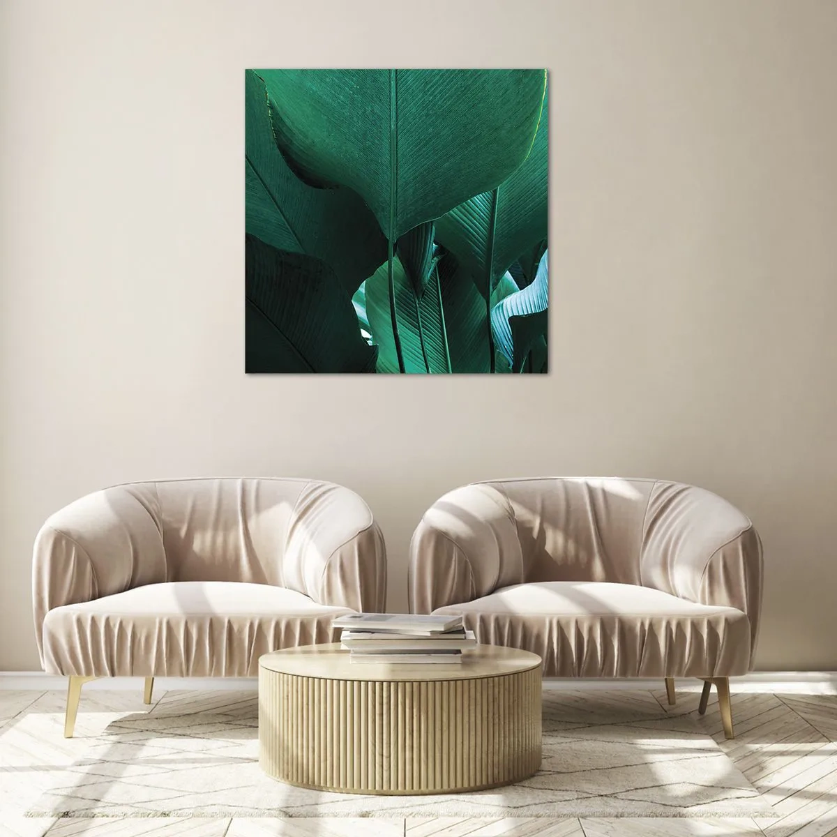 Billede på glas - Mod lyset - 50x50 cm