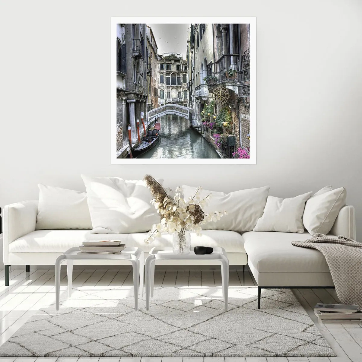 Plakat - I århundreder i tavs drømmeri - 40x40 cm