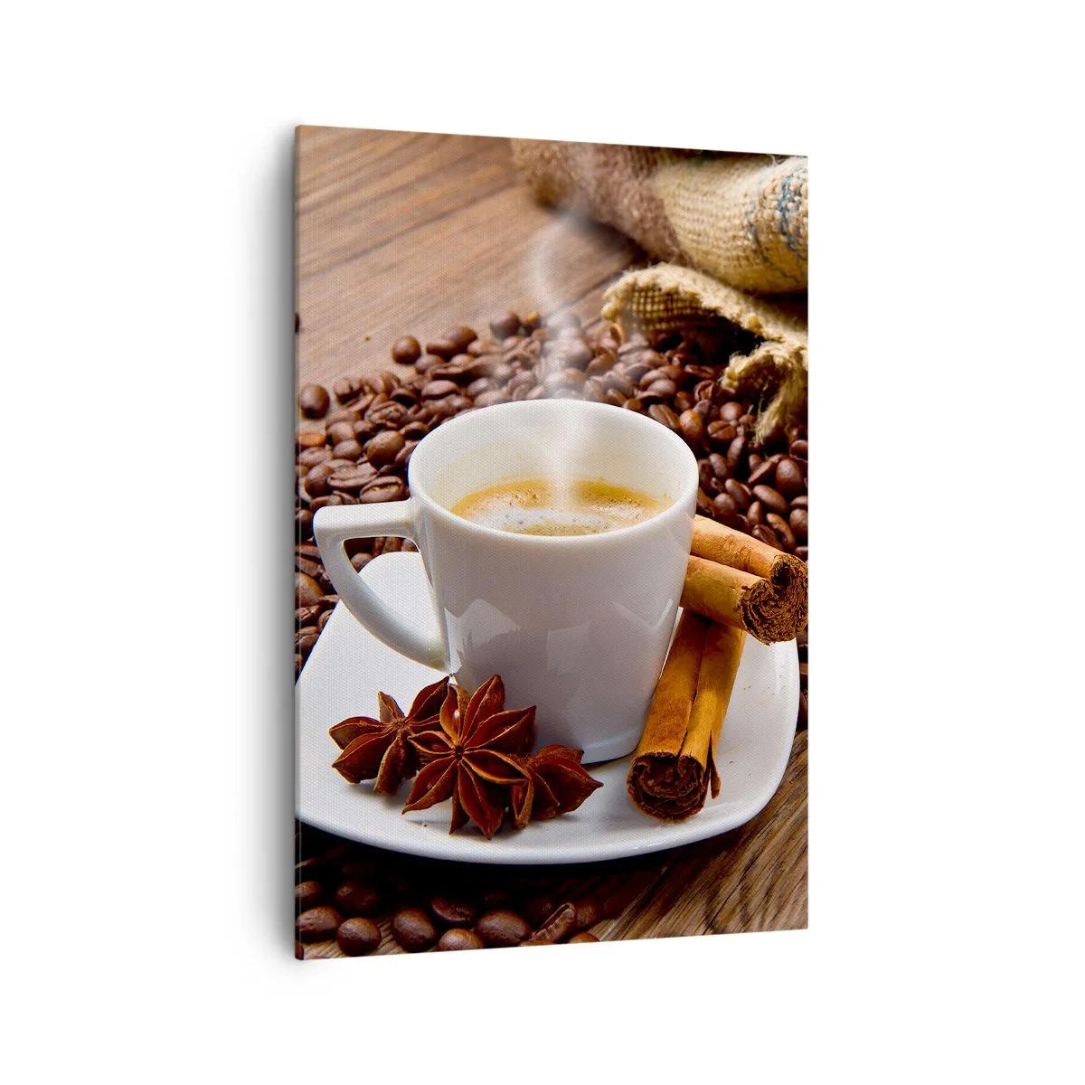 Lærredstryk - Billede på lærred - Krydret smag og aroma - 70x100 cm