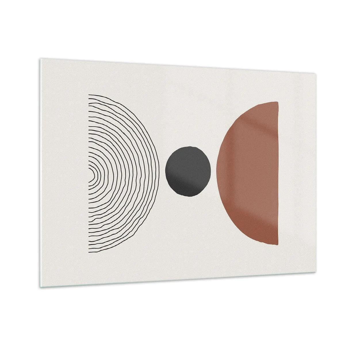 Billede på glas - I rampelyset - 100x70 cm