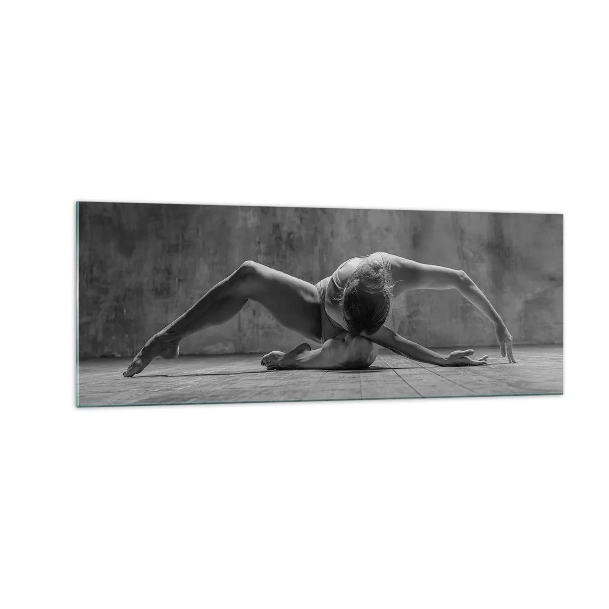 Billede på glas - Symmetri fundet - 140x50 cm