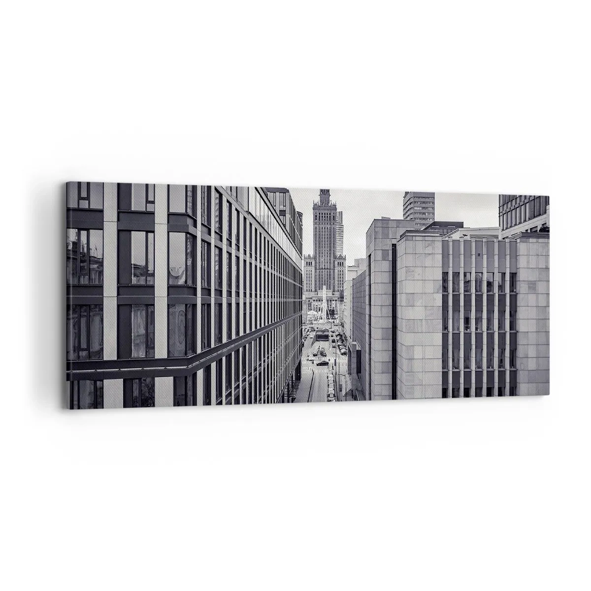 Lærredstryk - Billede på lærred - Warszawa dalen - 120x50 cm