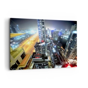 Lærredstryk - Billede på lærred - Et mirakel i ørkenen - 100x70 cm