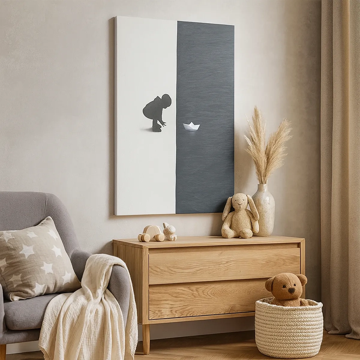 Lærredstryk - Billede på lærred - Stor ekspedition - 50x70 cm