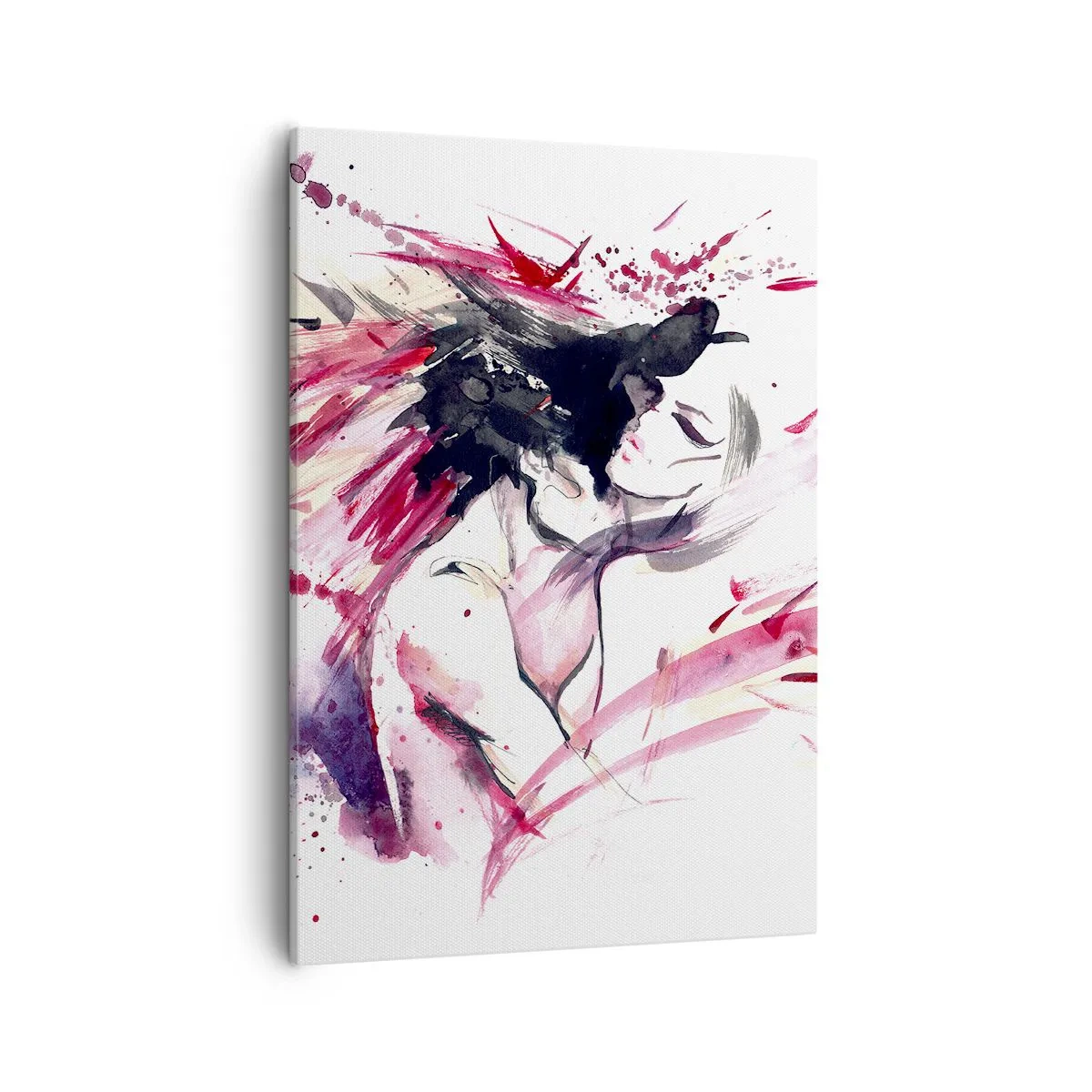 Lærredstryk - Billede på lærred - Kærlighedsopfyldelse - 50x70 cm