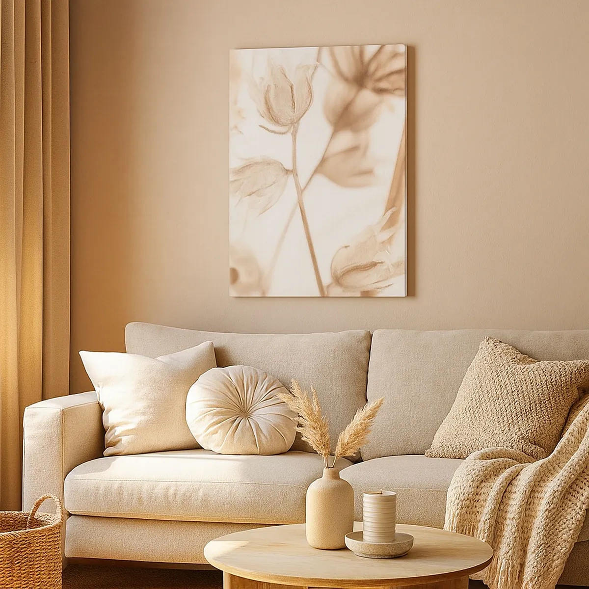 Lærredstryk - Billede på lærred - De kalder på slutningen af sommeren - 50x70 cm