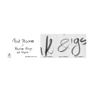 Prøve Fototapet Premium Canvas - Hvordan skal man leve? - Typografi, Bekræftelse, Maxim - 100x30 cm