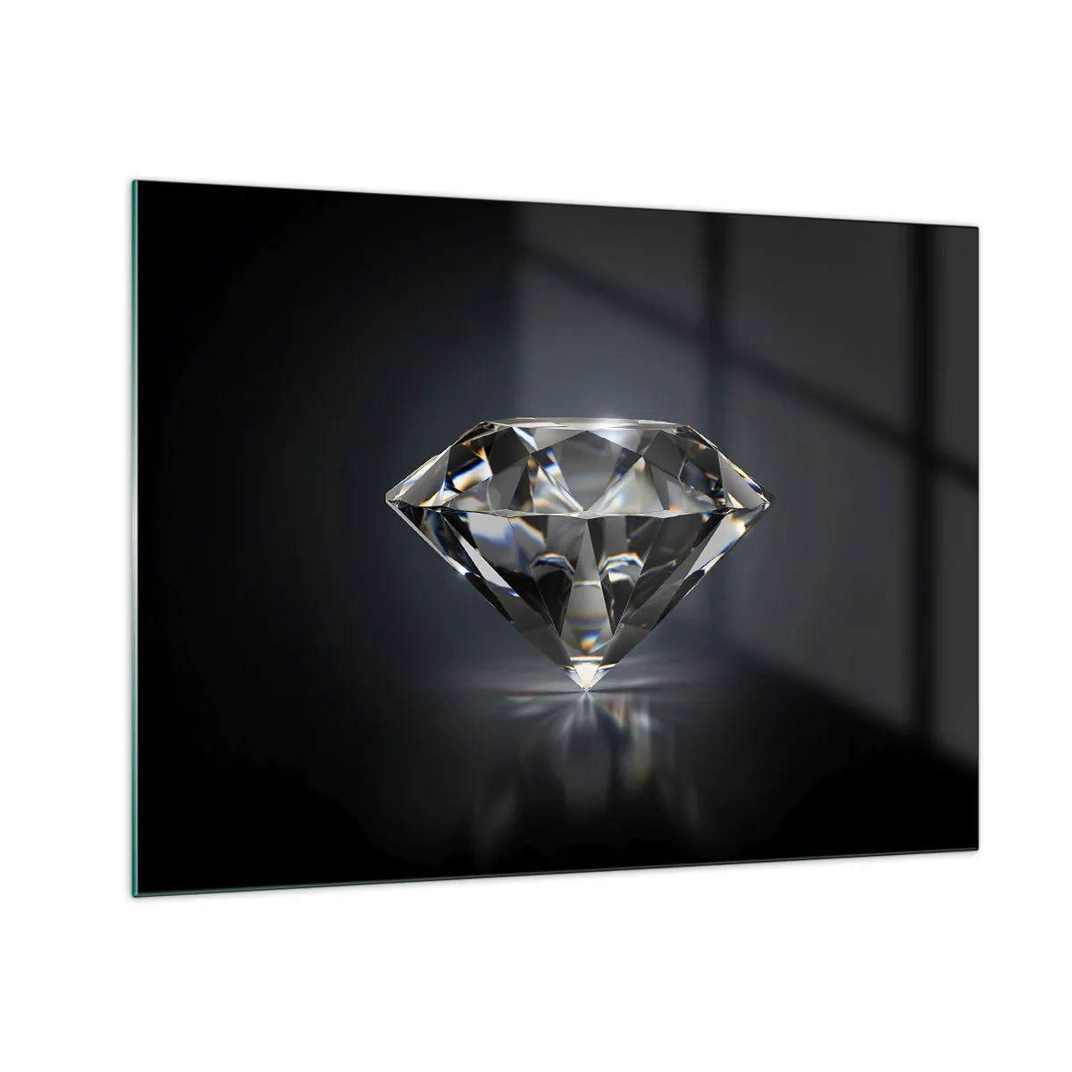Billede på glas - Bedste veninde - 70x50 cm
