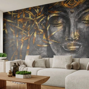 Fototapet Selvklæbende Deluxe Sticker - Mærk freden - Buddha, Kultur, Asien - 100x70 cm