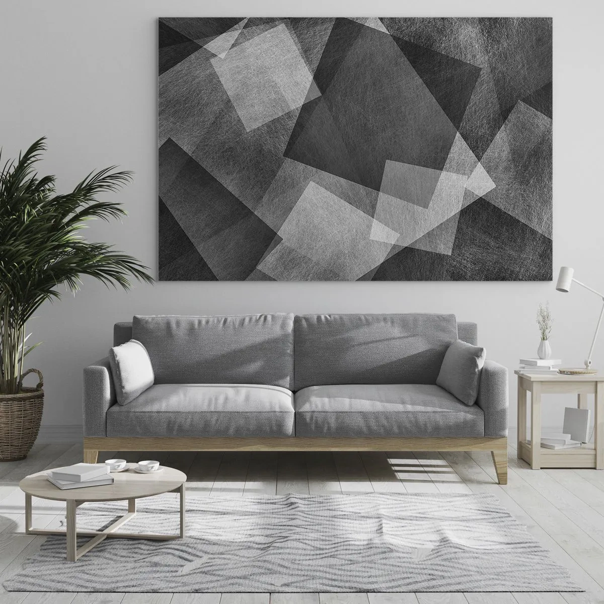 Billede på glas - Et evigt symbol på bestandighed og orden - 100x70 cm