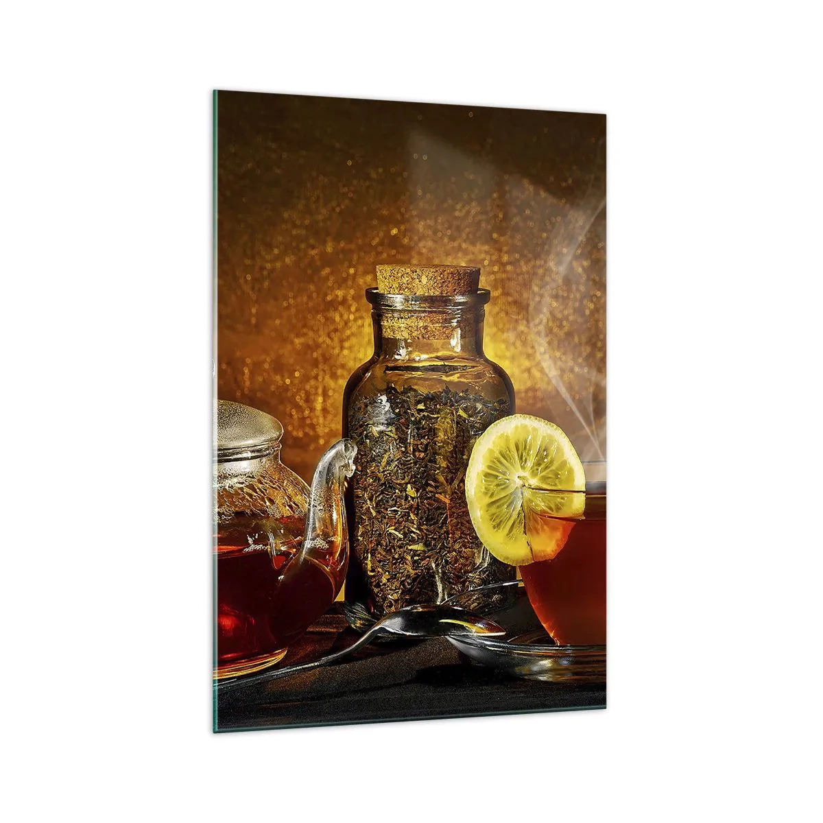Billede på glas - I stil med de hollandske mestre - 70x100 cm