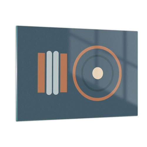 Billede på glas - Essensen af tingene - 120x80 cm