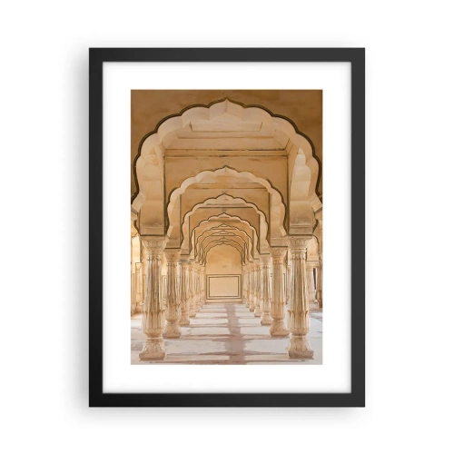 Plakat i sort ramme - I maharajaens palads - 30x40 cm