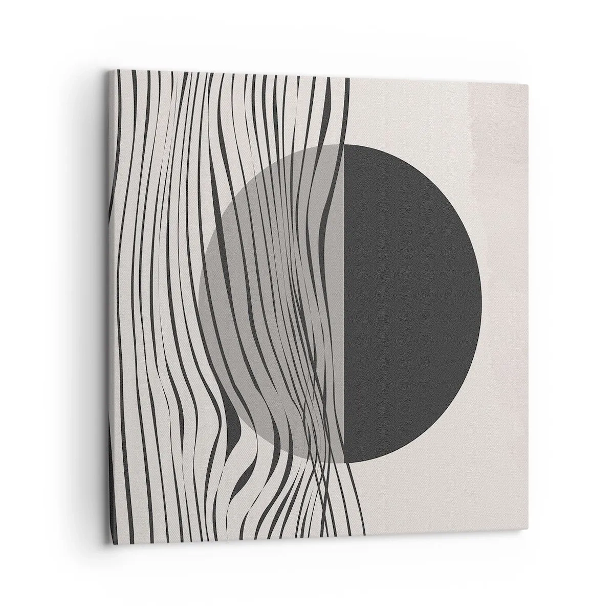 Lærredstryk - Billede på lærred - Halvkomposition - 50x50 cm