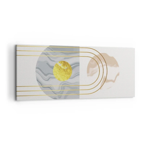 Lærredstryk - Billede på lærred - Lysstyrke og udstråling - 100x40 cm