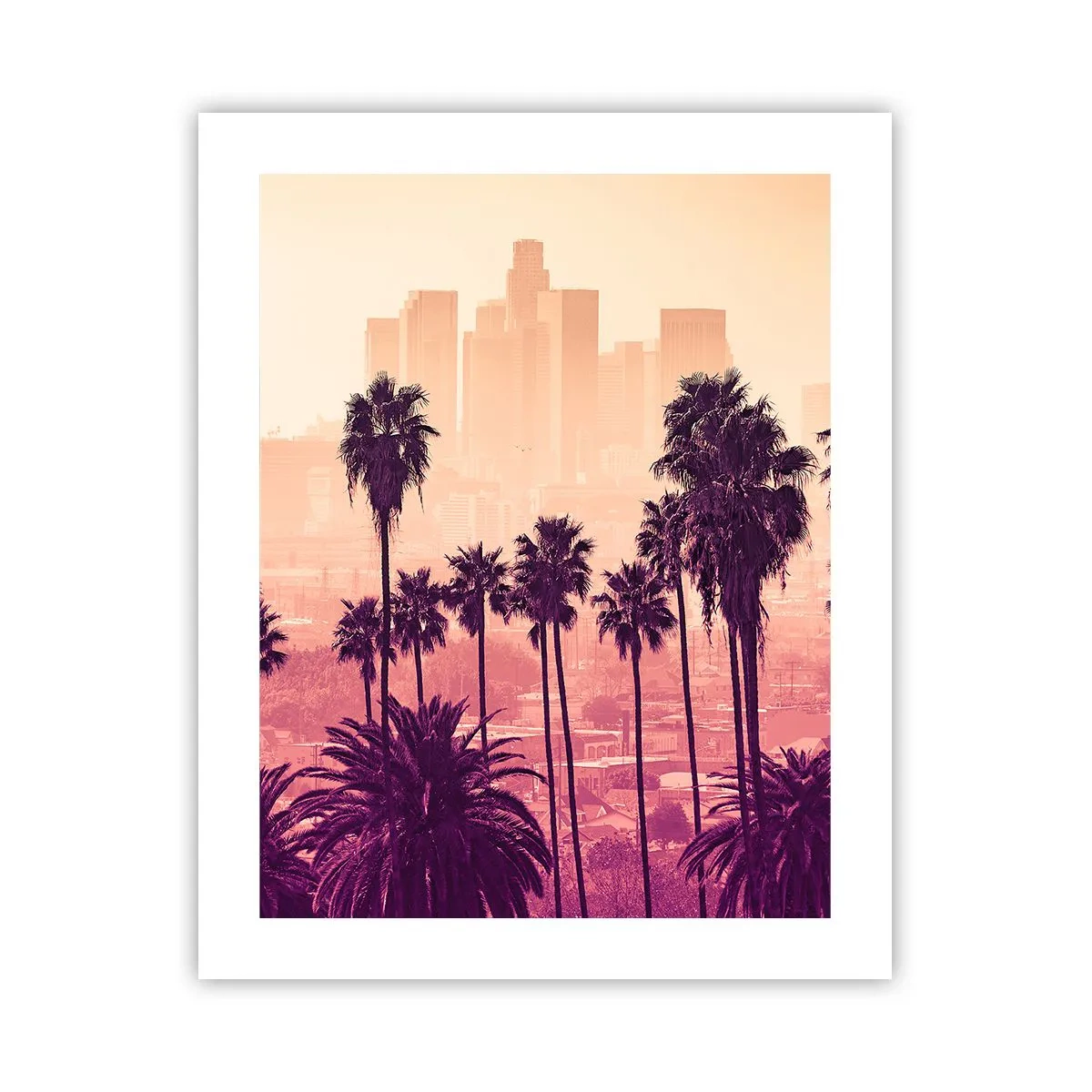 Plakat - Landskab i Californien - 40x50 cm