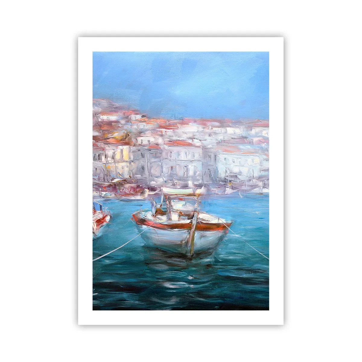 Plakat - Italiensk bugt - 50x70 cm