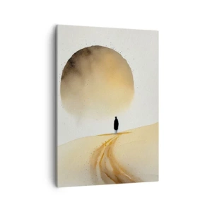 Lærredstryk - Billede på lærred - Altid længselsfulde - 50x70 cm