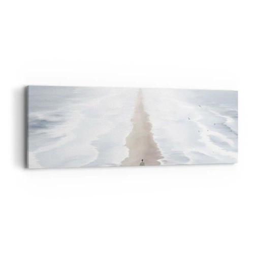 Lærredstryk - Billede på lærred - Lys fremtid - 90x30 cm