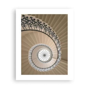 Plakat - I midten af en skal - 40x50 cm